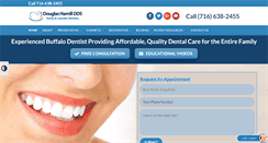 Desktop Screenshot of amherst-dentist.com
